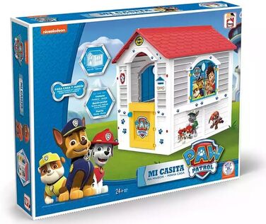 Дитячий ігровий будиночок Paw Patrol Міцний і довговічний пластик Швидка і легка збірка/розбірка. Садовий будиночок для хлопчиків і дівчаток від 3 років (89526)