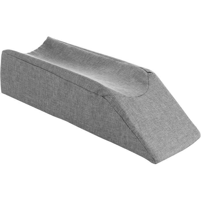 Подушка для підняття ніг Varku, подушка для ніг з піни з ефектом пам&39яті, м&39яка та дихаюча водонепроникна подушка для полегшення болю в ногах, 65 x 20 x 15 см