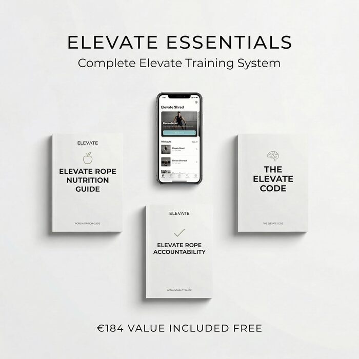 Професійна скакалка з міцного ПВХ з нейлоновою серцевиною - 5 мм - Максимальна довжина 3 метри - Надзвичайно міцні ручки, чорний/білий