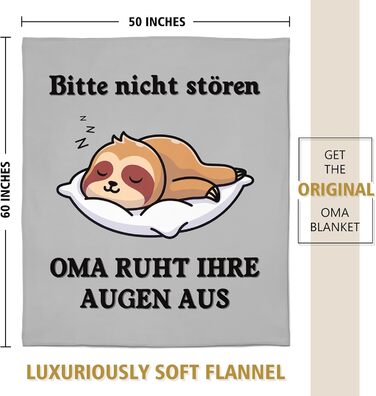 Подарунки на день народження бабусі Niyewsor, фланелева ковдра - подарунки для бабусі, найкращий подарунок бабусі від онука, подарунок на день народження бабусі