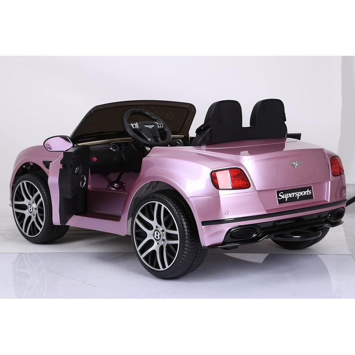 Дитячий електромобіль FINOOS Bentley Continental 12V 2-місний дитячий автомобіль з пультом дистанційного керування, від 1 до 6 рок