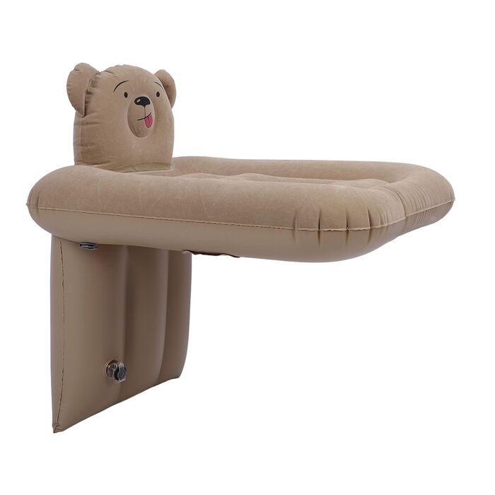 Дитяче надувне автоліжечко, універсальна сумісність, покращені функції безпеки, подвійне незалежне надування, підходить для дітей зростом до 73 см, надувне автоліжечко