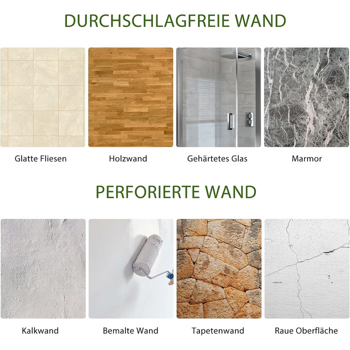 Душова полиця Bestdon без свердління, душова полиця самоклеюча кошик для душу Алюмінієва полиця для ванної кімнати настінна полиця