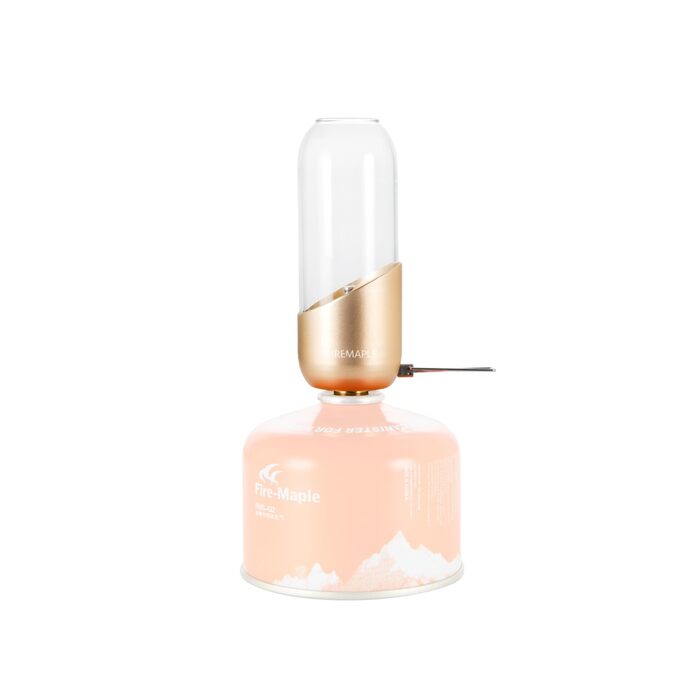 Газовий ліхтар для кемпінгу Fire-Maple, скляний, сталевий, алюмінієвий, пропановий або ізобутановий, регульована яскравість, кемпінговий ліхтар, не потрібен пальто, туристичне спорядження, необхідне для надзвичайних ситуацій, помаранчевий