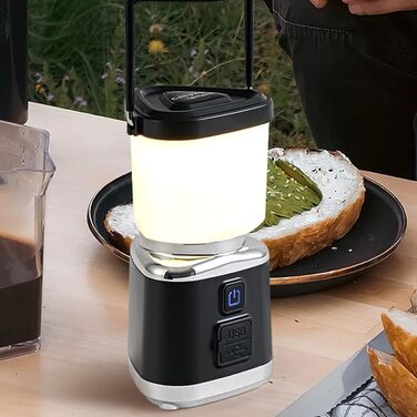 Портативний кемпінговий ліхтар, портативна атмосферна лампа, з регульованою яскравістю, підвісна лампа для намету, нічники для активного відпочинку, кемпінгу, риболовлі, надзвичайних ситуацій, освітлення