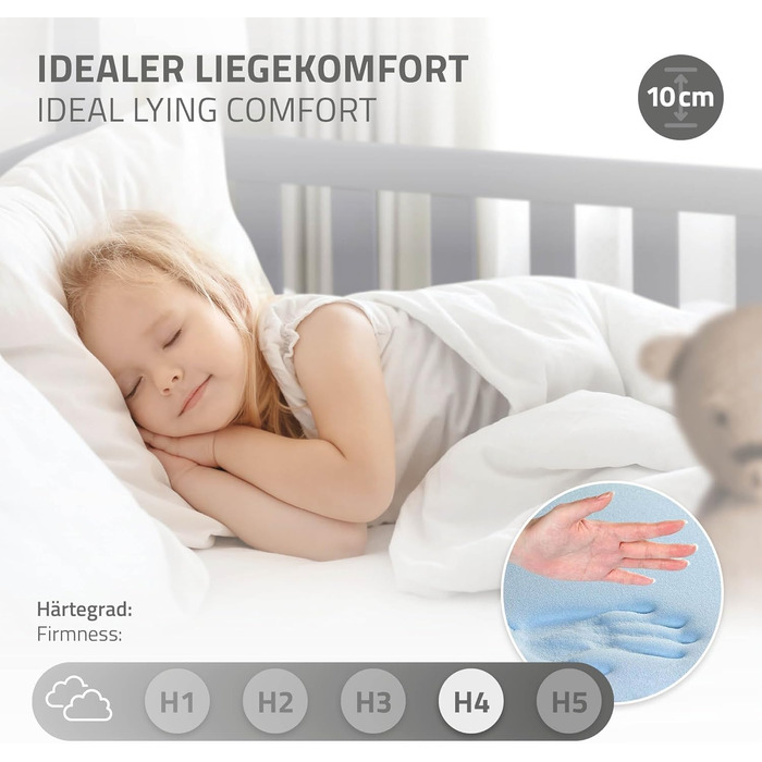 Дитяче ліжко ML-Design 70x140 см світло-сірого кольору з матрацом, поручнями, дахом та рейковою основою, ліжко-будиночок для дівчаток та хлопчиків, ліжко-будиночок із сосни, ігрове ліжко, підлогове ліжко, дитяче ліжко, дерев&39яне ліжко-будиночок 70 x 140