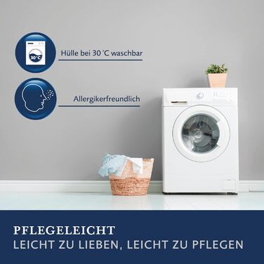 Подушка для шиї Billerbeck 5452740002, антимоскітна, 40/60 см, біла