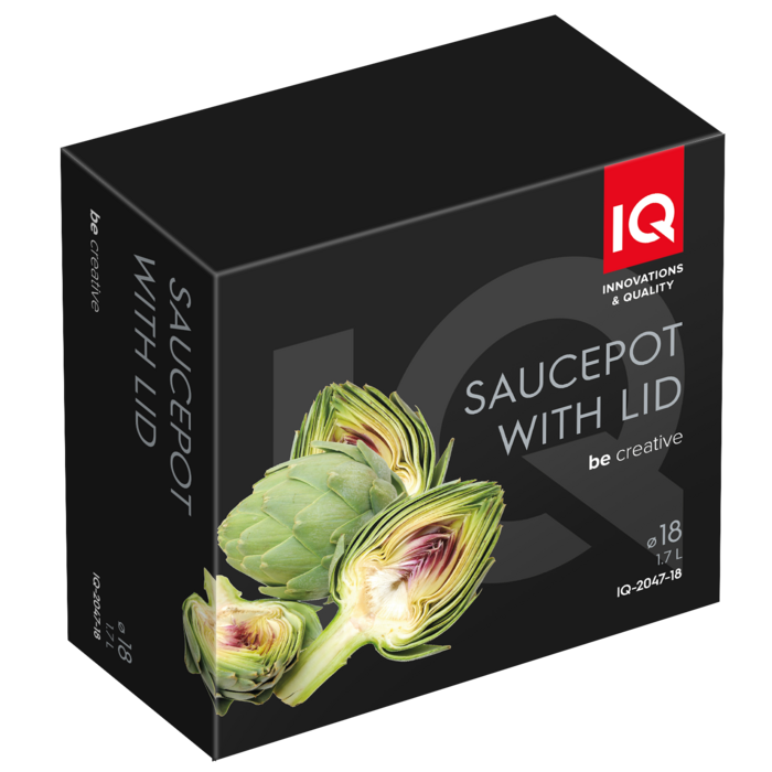 Каструля 18 см 1,7 л Be Creative IQ