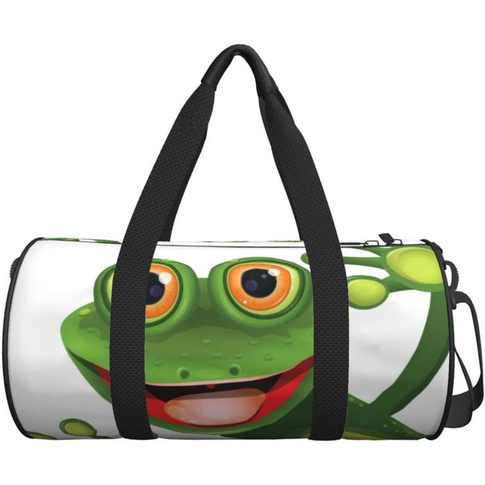 Дорожня сумка Зелений Жабеня, спортивна сумка для чоловіків та жінок, сумка-мішок для подорожей