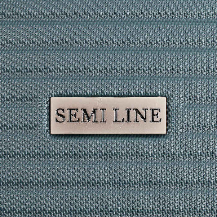 Валіза Semi Line 18' (S) Green-Grey (T5584-1)