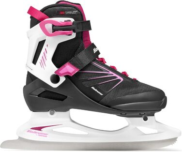 Жіночі коньки Rollerblade Bladerunner Ice by Igniter XT, чорний/зимовий зелений/фуксія, розмір 41 (UK 7.5 / US 9.5)