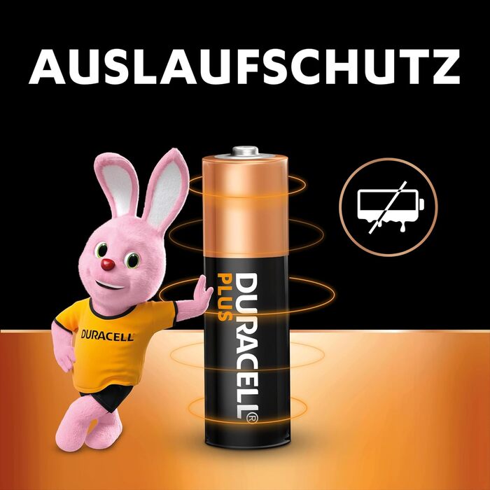 Батарейки Duracell Plus AA, 24 шт. и, тривале живлення, батарейка АА для дому та офісу розмір AA Plus (100 довговічна) 24 шт. и