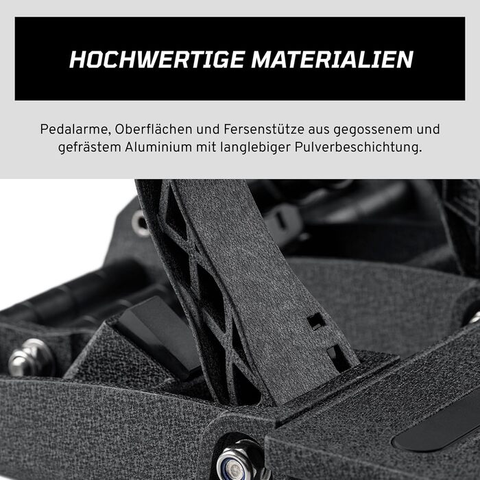 Педалі Fanatec Sim Racing CSL Elite V2 комплект із 3 педалей для симуляторів гонок (зчеплення, гальмо, акселератор), гальмівна система з датчиками навантаження та двоступеневим датчиком, датчики Холла ПК, PS5, PS4