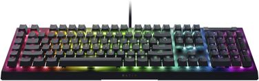 Механічна ігрова клавіатура з Razer Chroma RGB (механічні жовті перемикачі Razer, 6 виділених макроклавіш, накладки Doubleshot ABS