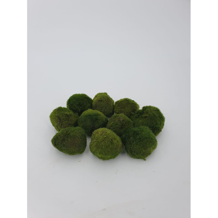 Великі кульки з моху 3 шт. и приблизно 6-7 см 1 нано кулька з моху 1-2 см