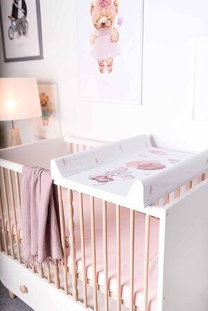 Пеленальний килимок Пеленальний килимок - 2-клиновий пеленальний килимок для дитячого ліжечка 70x50 см - Килимок для пеленального