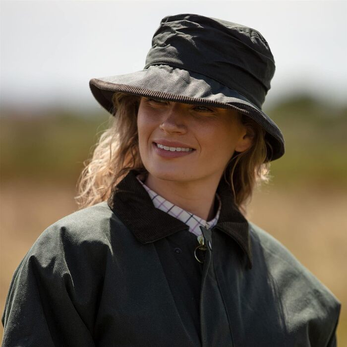 Діана - Жіночий сільський капелюх, вощений, сливовий, розмір XXS