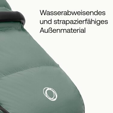 Зимова муфта для ніг Bugaboo Performance для холодної пори року, незамінний аксесуар для коляски з капюшоном і двосторонньою засті