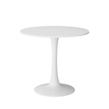 Обідній стіл Vicco Carl, білий, 80 x 80 см