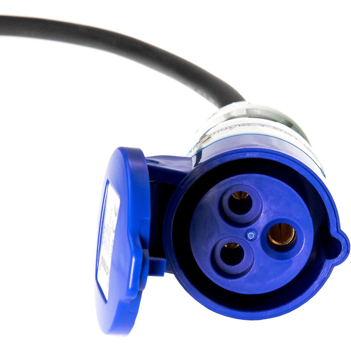 Кратний адаптер CEE на Schuko, 230 В 16 А для кемпінгу та автофургонів, 3-