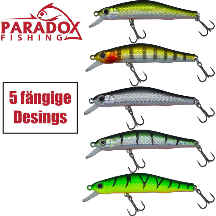 Набір воблерів 5 шт. 14 г 10,5 см / 8 г 8,8 см з коробкою Приманка для щуки, судака, окуня 5 шт. 8 г 8,8 см