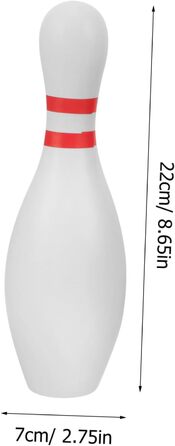 Для великих кеглі Skittles, використання в приміщенні/на вулиці, сприяє розвитку моторики, координації рук і очей та логічного мислення, міцна пластикова гра в боулінг для малюків та сімейних розваг