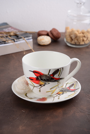 Чашка з блюдцем Limited Edition Bird, 2 предмети (6634556)