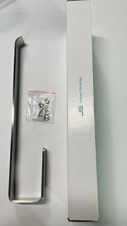 Рушникосушка JS, рушникосушка з матової нержавіючої сталі для настінного кріплення та кріплення до шафи для ванної кімнати та кухн