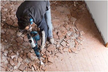 Перфоратор GSH 7 VC (вкл. додаткову рукоятку, мастило, ганчірку для машин, 1 загострене зубило, SDS max, RTec Speed, 400 мм, кейс)