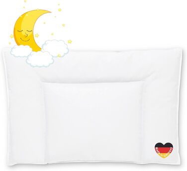 Дитяча подушка Koru Kids 40x60 см - 100 бавовна - дитяча подушка - прання при 60 градусах - дитяча подушка - Oeko-Tex - дитяча под