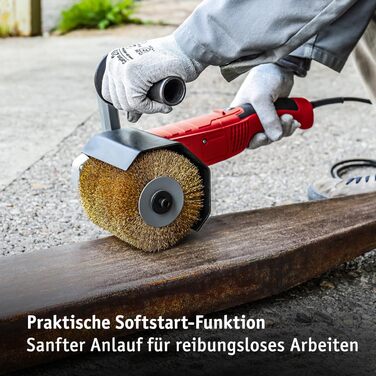 Щіткова шліфувальна машина WALTER 1300 Вт - потужна роликова шліфувальна машина, шліфувальна машина для зовнішніх робіт, сатинувал