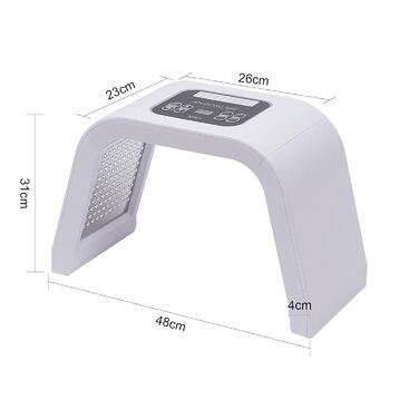 Кольорів Світлодіодна маска для догляду за шкірою, світлодіодна лампа для омолодження шкіри Пристрій для омолодження шкіри Професійне лікування Comedo Видалення зморшок на обличчі Інструменти для догляду за тілом, 7