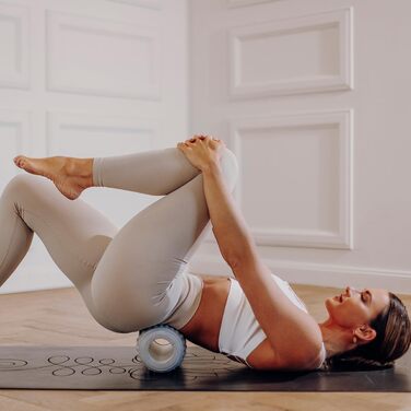 Преміальний ролик для фасцій з TPE - Екологічно чистий та нековзний масажний ролик для ефективного тренування фасцій, йоги та регенерації