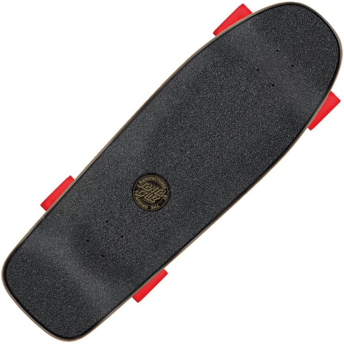 Скейтборд Santa Cruzer, класичний, в крапку, синій