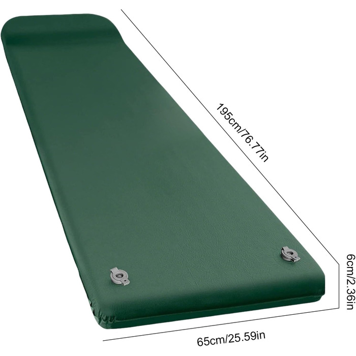 Надувний килимок для сну мякий пінопластовий кемпінговий матрац з подушкою, швидке надування, легке спорядження для активного відпочинку, подорожі, дім, фестивалі, кемпінг