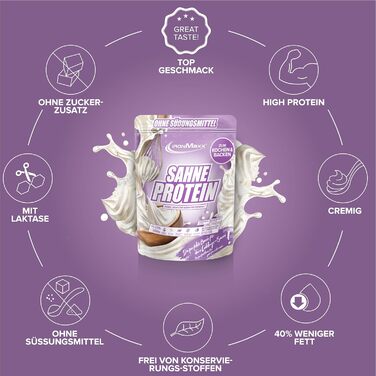 Протеїновий крем IronMaxx Cream Protein пакетик 500 г