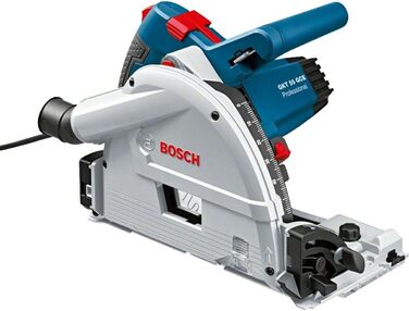 Професійна занурювальна пила Bosch GKT 55 GCE (потужність 1400 Вт, вкл. пиляльний диск Ø 165 мм, вкл. циркулярне пиляльне полотно