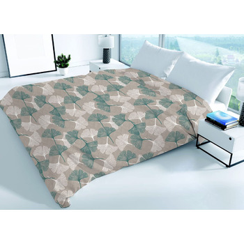 Покривало BIANCHERIAWEB на весну, літо, 100 бавовна, дизайн Папороть Гінко Ботаніко