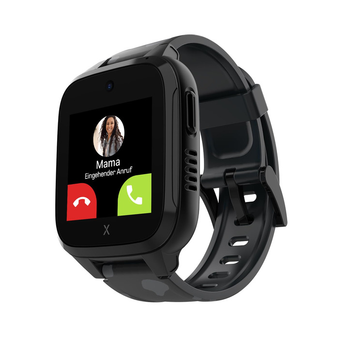 Водонепроникний дитячий годинник-телефон - 4G, дзвінки, повідомлення, шкільний режим, функція SOS, GPS, камера та крокомір - 2 роки гарантії (ЧОРНИЙ) BLACK XGO 3, 3 -
