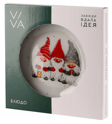 Блюдо Viva NY Gnomes Gift, 26 см (7109501)