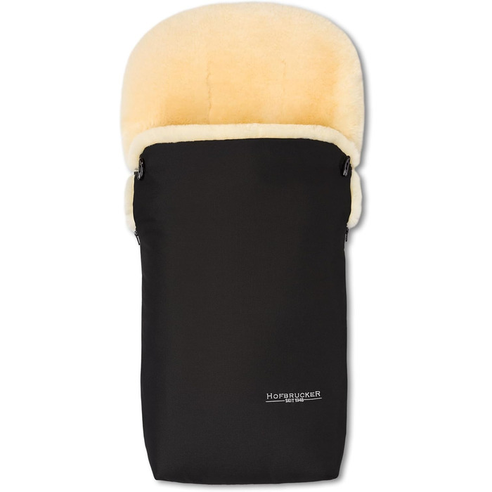 Муфта для ніг Hofbrucker з овечої шкіри Putzi для коляски, баггі/зимова муфта для ніг вітро- та водовідштовхувальна/тепла муфта дл