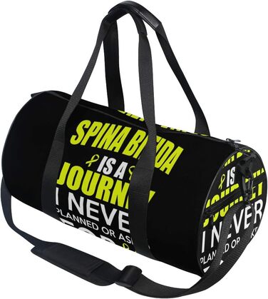 Спортивна сумка з принтом Боротьба зі спинномозковою килою, дорожня сумка для подорожей та вихідних