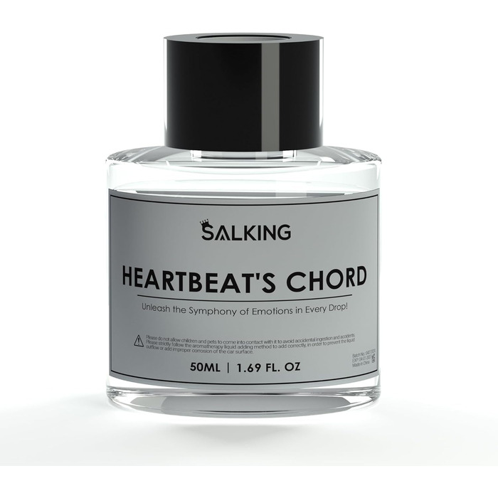 Автомобільний освіжувач повітря SALKING Aroma Diffuser Special Fragrance Refill Pack 50 мл - Heartbeat