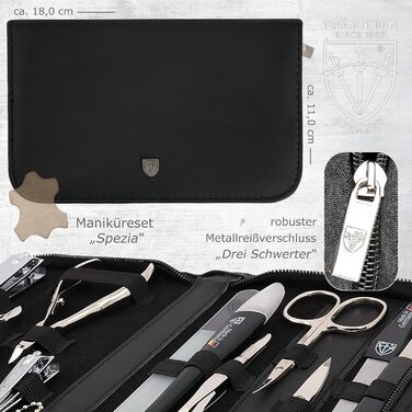 Набір для манікюру Drei Schwerter (11 шт.)