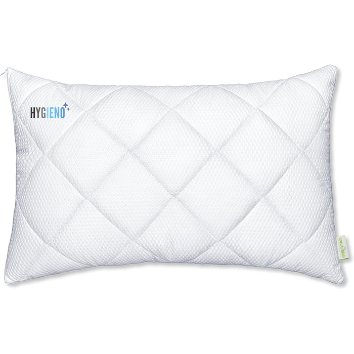 Дитяча подушка Koru Kids 40x60 см на блискавці - регульоване наповнення 350 г - дитяча подушка для алергіків - можна прати при 60C