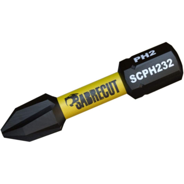 Набір з 4 частин компактна двостороння тріскачкова міні-ракета з квадратним приводом 1/4, професійна 36-зуба, біти-викрутки PH2-PZ2 (32 мм) та магнітний бітотримач 60 мм, 02K1