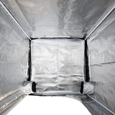 Тент для вирощування Lisbon 60x60x160 см / Гроубокс / Світлонепроникний шаф для рослин