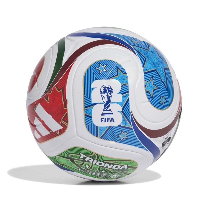 Коробка для м&39ячів adidas Unisex FIFA World Cup 26 League White/Royal Blue/Solar Blue/Power Red 4