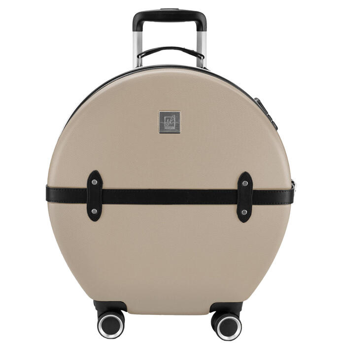 Валіза Semi Line 20' (S) Champagne/Black (T5674-2)