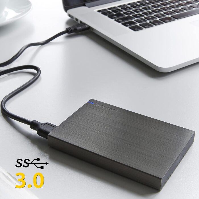 Портативний зовнішній жорсткий диск 2TB - 2.5 дюйма, 5400об/хв, 8MB кеш, USB 3 антрацит 2 TB Single, 6028680 Memory Board Portable Hard Drive 2TB